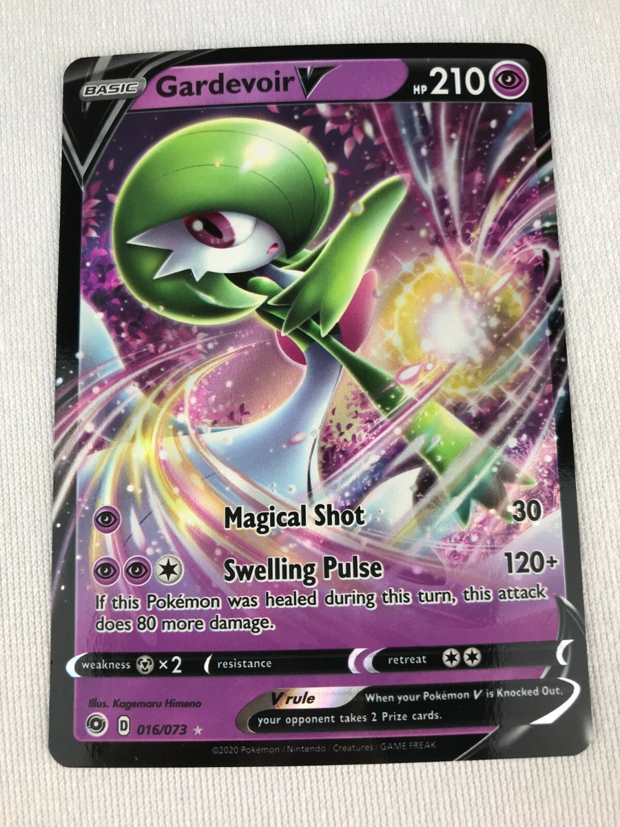 Carta Pokémon Gardevoir-V (16/073) - Caminho do Campeão - Ultra Rara