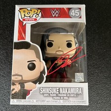 SHINSUKE NAKAMURA SIGNED JSA FUNKO POP! WWE WRESTLING AUTOGRAPH WWF AUTO COA