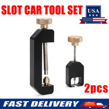 Wheel Hub Gear Press and Wheel Hub Puller Tool For Inline HO Slot Car Rebuild