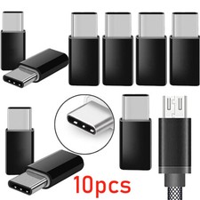 10x USB Type-C Male Connector to Micro USB 3.1 Female Converter USB-C Adapter