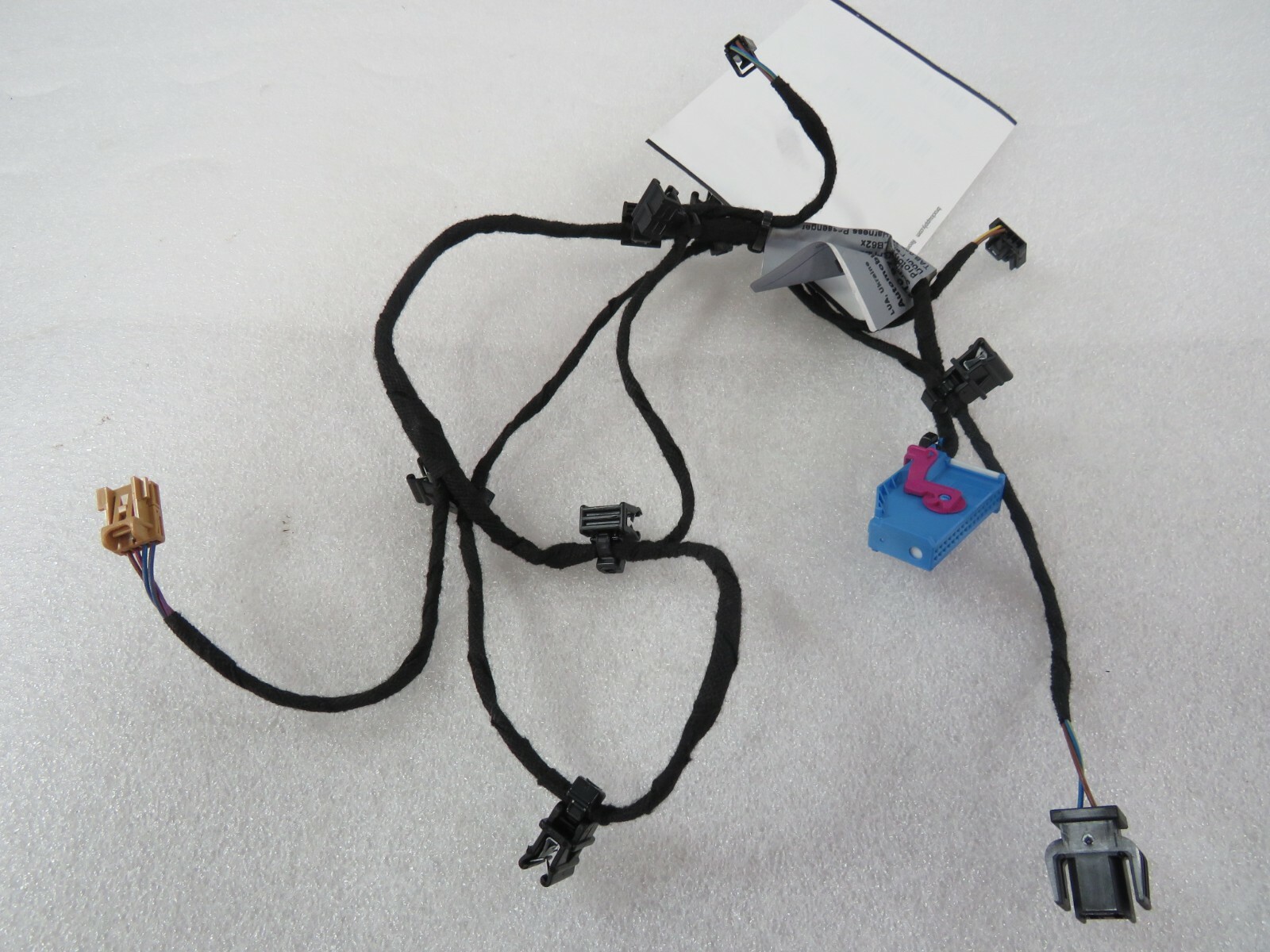 Lamborghini Huracan, LP610, LP580, RH, Door Wire Harness, Used, P/N 4T0971036