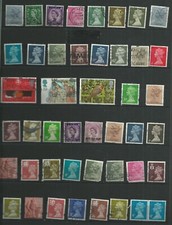 lot 45 timbres Angleterre   oblitérés 