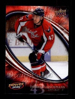 2008 Upper Deck Power Play #295 Tomas Fleischmann 8 - NM/MT - Bild 1 von 1