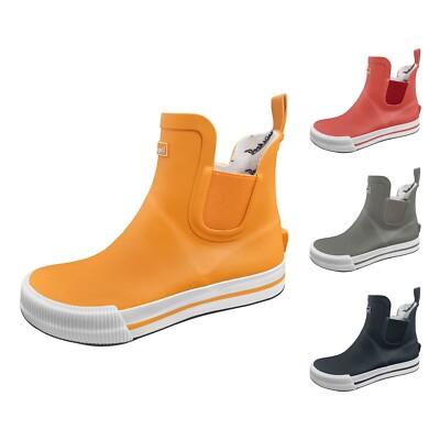 Bockstiegel Damen Gummistiefel Regenstiefel Gummistiefelette Kurzstiefel Momo