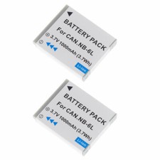 2 x NB-6L NB-6LH Battery Canon Powershot D30 SX510 SX610 SX700 SX710 HS