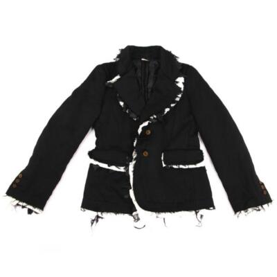 COMME des GARCONS Frill Switching Cutting Poly Jacket Size S