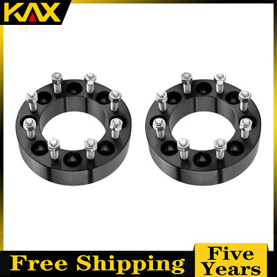 2pc 2'' 8x6.5'' M14x1.5 Wheel Spacers Adapters 126.15mm for Chevrolet Express 2500