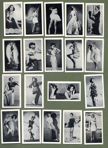 R&J Hill Modern Beauties 1939 Full Set 50 Cards Excellent-Mint - Picture 3 of 6
