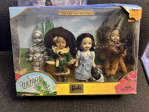 KELLY & FRIENDS THE WIZARD OF OZ GIFTSET SISTER OF BARBIE COLLECTOR ED. NIB 2003