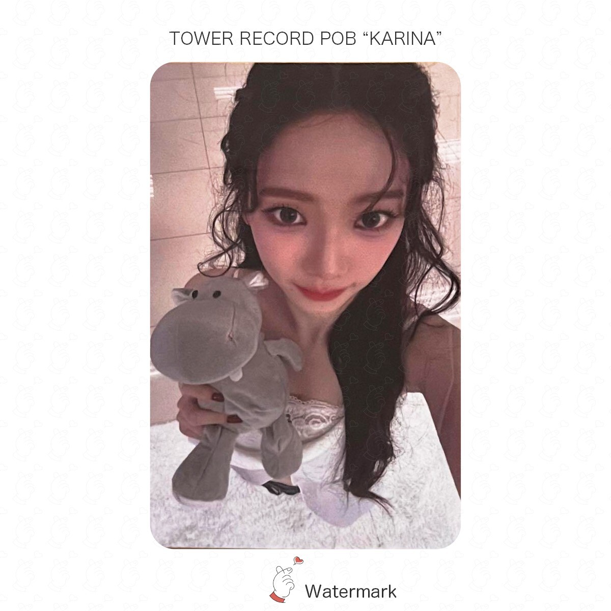 aespa Whiplash Japan Exclusive POB PHOTOCARD WARNER TOWER RECORD