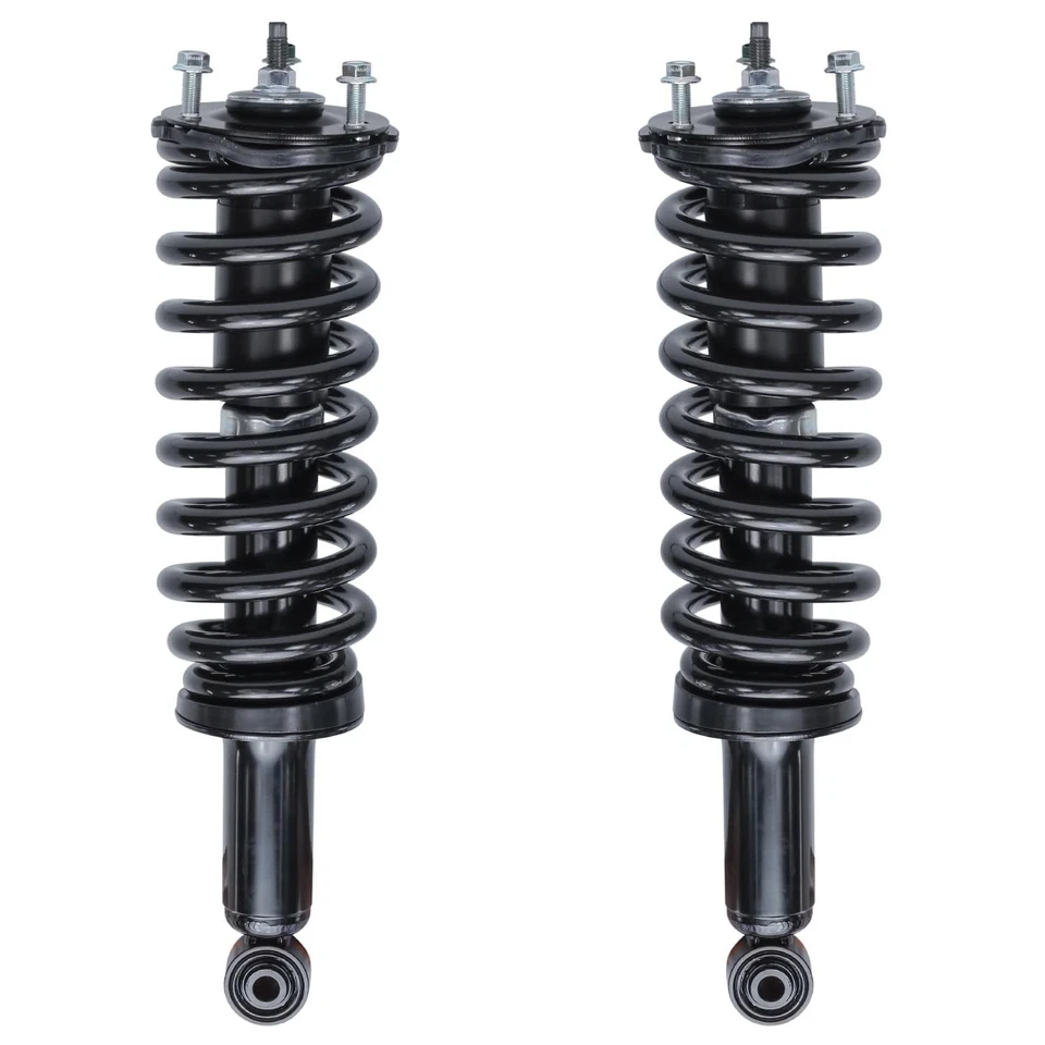 Eslabones de extremo de barra estabilizadora de puntales delanteros y resorte para Toyota Tundra 2002-2006 Foto 3 de 4