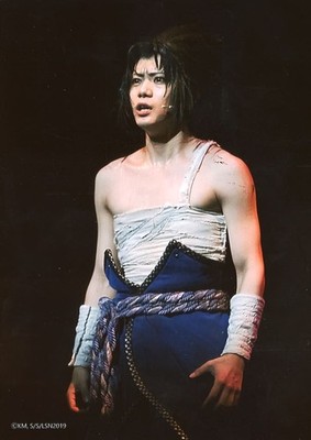 Naruto Uchiha Sasuke Stage Photo Bromide Ryuji Sato Used