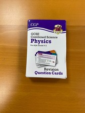 GCSE Physics Revision Question Cards by CGP Books higher level grade9-1