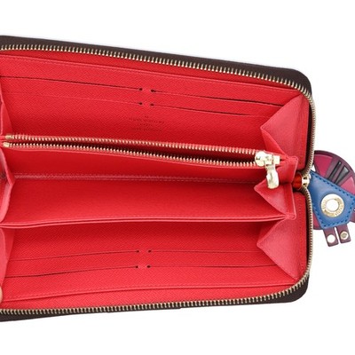 Louis Vuitton Zippy Wallet Monogram Totem M61364 Flamingo | eBay