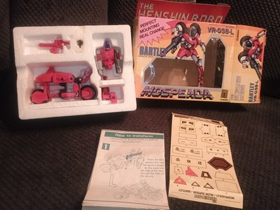 Vintage The Henshin Robo Mospeada Bartley VR-038-L Robotech Gakken In Box Parts
