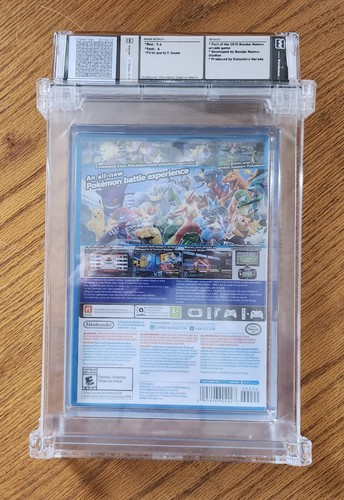 Pokken Tournament Nintendo Wii U Sealed Graded WATA 9.6 A+ - Picture 3 of 4