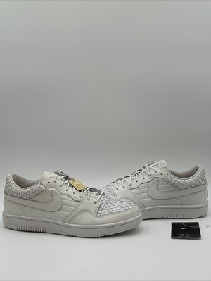 Nike Court Force Low White Bison Caol Uno 10AC 2006 Size 10 Brand New 314191-114