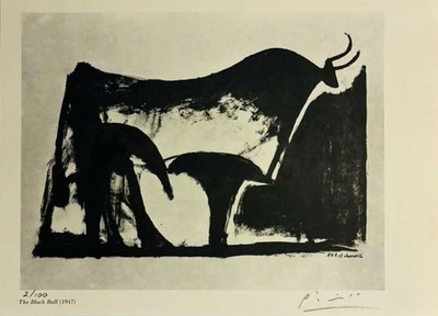 Pablo Picasso, Hand-Signed Original Print With COA + $3,500 USD Appraisal.