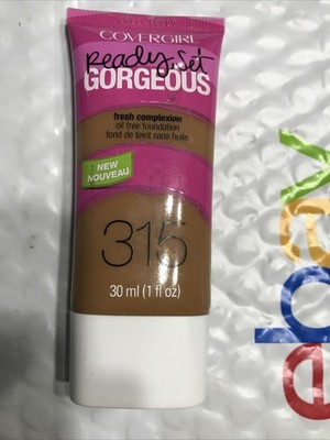COVERGIRL Ready Set Gorgeous Fresh Complexion Foundation 315 TAWNY uns