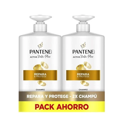 Pantene Pro-V repariert und schützt Shampoo, 2 x 1000 ml, Spender, trockenes und - Bild 1 von 4