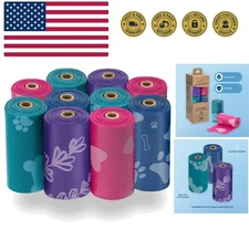 Dog Poop Bags for Waste 150 Bags Refuse Cleanup, Doggy Roll Replacements for ...