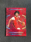 2024 Panini Obsidian Basketball Electric Etch Red Flood Shaedon Sharpe #33