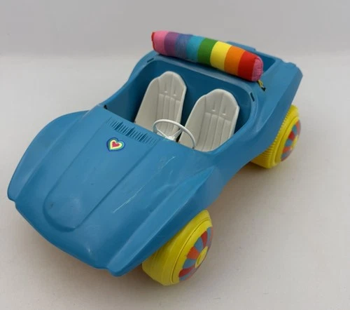 Vintage 1983 Rare RAINBOW BRITE Color Car Buggy Hallmark