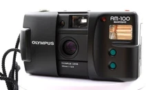[ALL WORKS / NEAR MINT] Olympus AM-100 QD 35mm Point & Shoot Film Camera from JP
