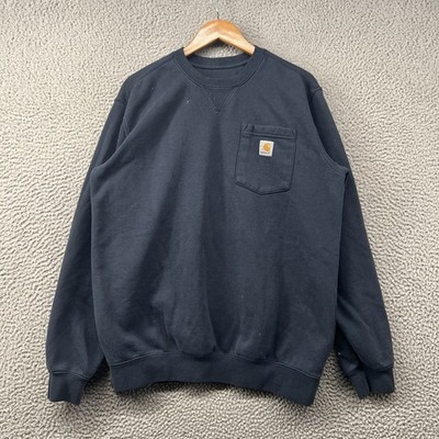 Relaxed Fit Mens Carhartt Crewneck Sweatshirt Carhartt Sweatshirt