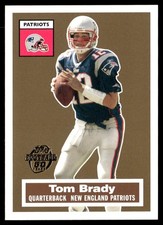 2005 Topps Turn Back the Clock Tom Brady #6 card