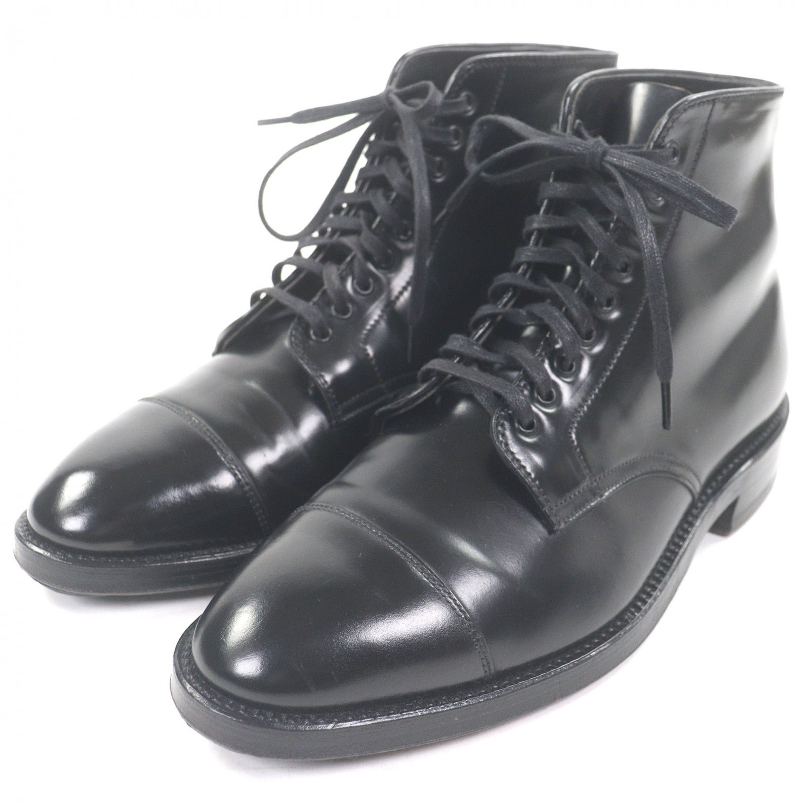 Alden 4065 Black Shell Cordovan Cap Toe Boot