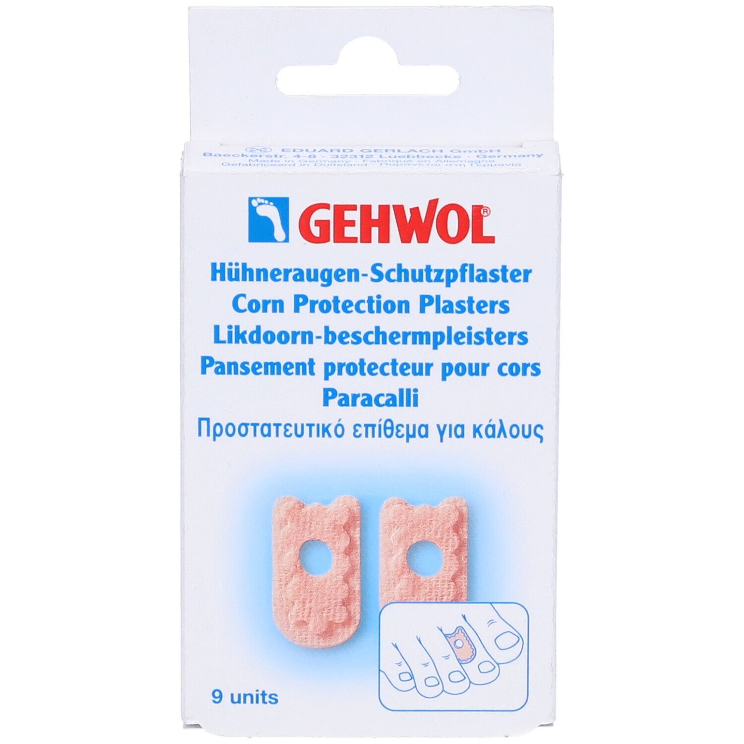 Paracalli Molli 9 Pezzi Gehwol - Immagine 2