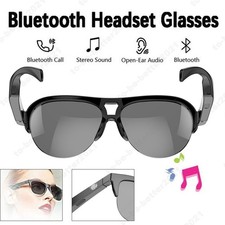 Wireless Bluetooth 5.3 Smart Glasses Calling Sunglasses Anti-UV Hands-Free Music