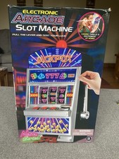 Mini Slot Machine/Fruit Machine/One Armed Bandit By Ambassador Games,Arcade Toy