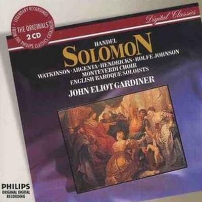 Handel Solomon (DECCA The Originals) CD New & Sealed