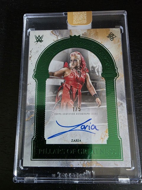 Zaria Auto /5 - WWE Topps Royalty 2025 Pillars Of Greatness