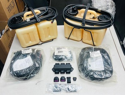Mercury 8M0056279 OEM SmartCraft Dual 2½ gallon oil tank rigging for Optimax EFI