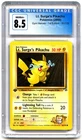 CGC 8.5 NM/MINT+ Lt. Surge's Pikachu Gym Heroes 1st Edition Pokemon 81/132  -51
