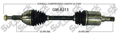 #ad GM 8213 CV Axle Shaft Front Left D S With 5T45MI M T Must Call amp; Check $129.00