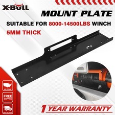 X-BULL Winch Mounting Plate Steel Universal Cradle 8000lb-14500lb Trucks 4WD 4x4