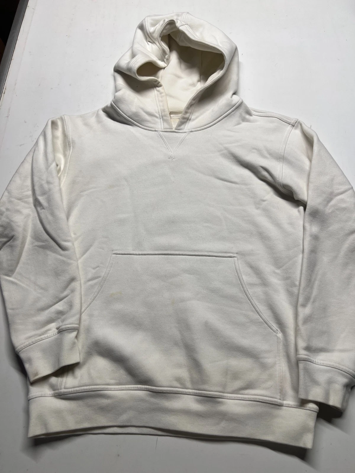 Lululemon Hoodie Sweatshirt White French Terry Pullover All Yours Womens 6