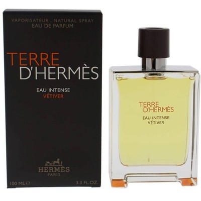 Hermes Paris Terre D'hermes Herren Parfum Eau Intense Vetiver Spray 100ml