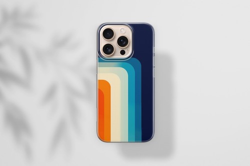 Retro Stripes Phones Case Cover for iPhone 16 for Pixel 9 8 for Samsung S25 PC20 - 第 5/22 張圖片