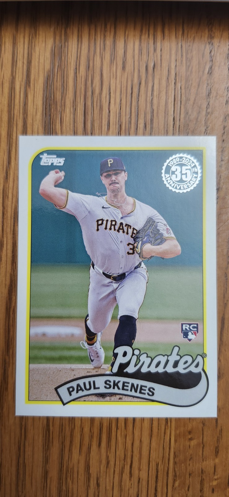 2024 Topps Update Series - 1989 Topps Baseball Paul Skenes #89US-46 (RC)