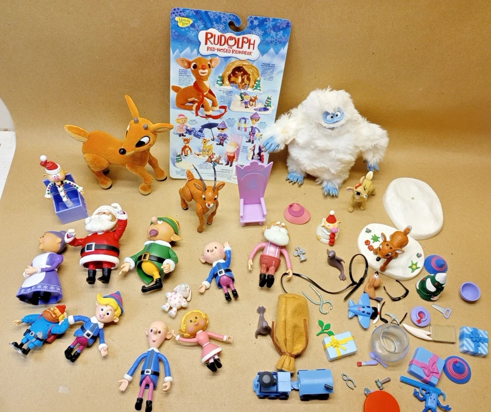 Playing Mantis Rudolph the Red-Nosed Reindeer The Island of Misfit Toys Huge Lot - Image 2 of 4