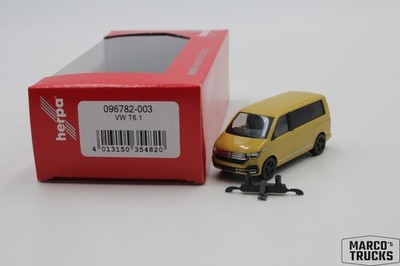 Herpa VW T6.1 Caravelle, Grape Yellow No. 096782-003 1/87 /HN4010