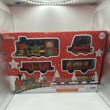 Disney Mickey Mouse Holiday Express 12pc Starter Train Set Lights Sounds