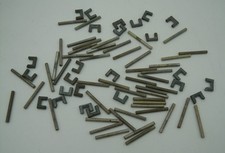 AURORA TJET POT METAL ROADWAY LOCKS 25 ALUMINUM JOINERS 50 ALL ORIGINAL