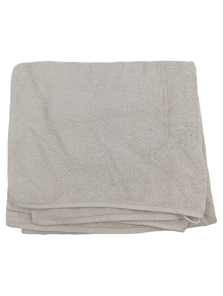 JOOP! Serviette de Bain Beige Coton Logo - Photo 1/2