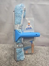 MR SIGA Professional Window Cleaning Combo, Squeegee/Microfiber Tool Set, 14"